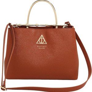 BoxLunch Loungefly Harry Potter Cognac Wand Handbag (Exclusive)